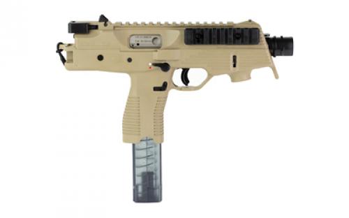 B&T TP9-N, Semi-automatic, Pistol, 9MM, 5.1" Barrel, 25mm 3-Lug, Matte Finish, Tan, 30 Rounds, 1 Magazine BT-30105-N-US-CT