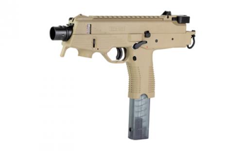 B&T TP9-N, Semi-automatic, Pistol, 9MM, 5.1" Barrel, 25mm 3-Lug, Matte Finish, Tan, 30 Rounds, 1 Magazine BT-30105-N-US-CT