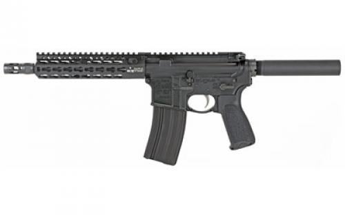 Bravo Company RECCE 9 KMR-A, Semi-automatic Pistol, 300 Blackout, 9 Barrel, Aluminum Frame, Black Finish, BCM MOD 3 Pistol Grip, 30Rd, KMR Alpha-8 Handguard, BCM MOD 1 7.62 Compensator 503-890