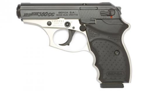 Bersa Concealed Carry Thunder, DA/SA, Compact, 380ACP, 3.2 Barrel, Alloy Frame, DuoTone Finish, Polymer Grips, Fixed Sights, 8Rd, 1 Magazine T380DTCC