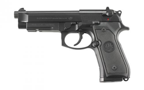Beretta 92A1, DA/SA, Full Size, 9MM, 4.9 Barrel, Alloy Frame, Blue Finish, Plastic Grips, 3 Dot Sights, 3 Magazines, 10 Rounds J9A9F11