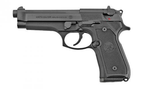 Beretta 92FS, DA/SA, Full Size, 9MM, 4.9 Barrel, Alloy Frame, Blue Finish, Plastic Grips, 3 Dot Sights, Ambidextrous Safety, 2 Magazines, 10Rd JS92F300