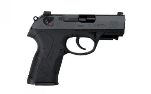 Beretta PX4 Storm, Compact Carry, Semi-automatic, DA/SA, 9MM, 3.2 Barrel, Black Polymer Frame, Gray Cerakote Slide, Accessory Rail, Ambidextrous Safety, Night Sights, Talon Grip, 3 Magazines, 15 Rounds JXC9GEL