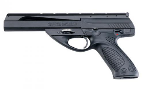 Beretta NEOS U22, Single Action, Full Size, 22LR, 6 Barrel, Polymer Frame, Blue Finish, Grey Rubber Inlay, Adjustable Sights, 10Rd, 2 Magazines JU2S60B