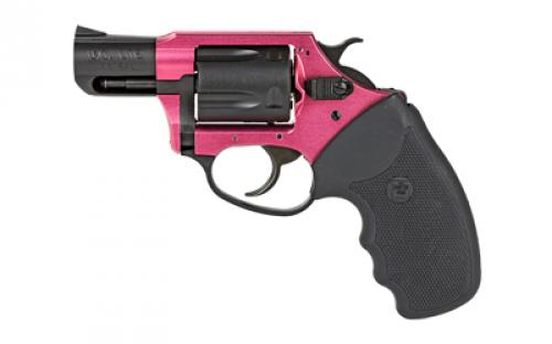 Charter Arms Undercover, 38 Special, 2 Barrel, Aluminum Frame, Red/Black Finish, Rubber Grips, Fixed Sights, 5Rd, Ultra Lite, Fired Case 53824