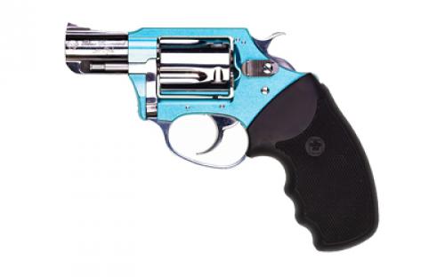 Charter Arms Blue Diamond, Revolver, 38 Special, 2" Barrel, Aluminum, Anodized Finish, Turquoise and Silver, Rubber Grips, Fixed Sights, 5 Rounds 53879