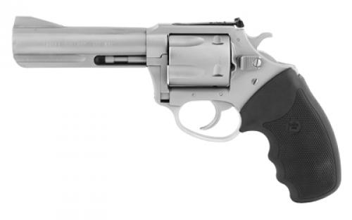 Charter Arms Mag Pug, Revolver, 357 Mag, 4.2 Barrel, Steel Frame, Stainless Finish, Rubber Grips, 5Rd, Fired Case 73542