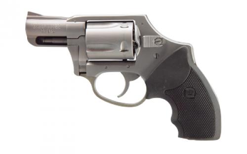 Charter Arms Undercover, 38 Special, 2 Barrel, Steel Frame, Stainless Finish, Rubber Grips, Fixed Sights, 5Rd, Double Action Only, Fired Case 73811