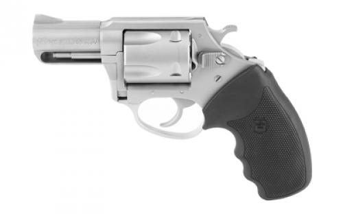 Charter Arms Pitbull, 40 S&W, 2.5 Barrel, Aluminum Frame, Stainless Finish, Rubber Grips, Fixed Sights, 5Rd, Fired Case, Hard case 74020