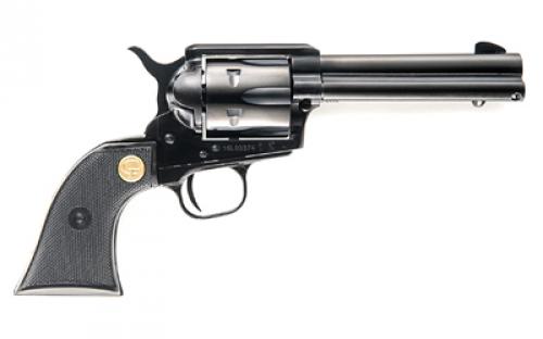 Chiappa Firearms 1873 SAA Regulator Revolver, Single Action, 38 Special, 4.75 Barrel, Alloy Frame, Black Finish, Plastic Grips, 6 Rounds 340-251