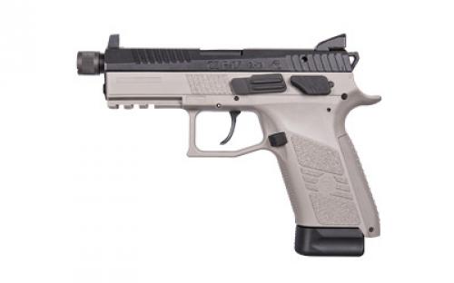 CZ P-07, Semi-Automatic, Surppressor Ready, DA/SA, Full Size, 9MM, 4.36 Cold Hammer Forged Threaded Barrel, Polymer Frame, Urban Grey Finish, Ambidextrous Safety/Decocker, Night Sights, 17 Rounds 91288