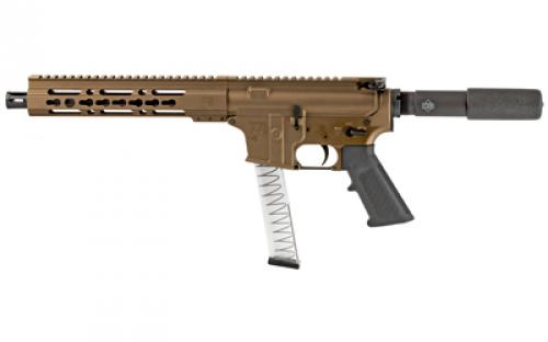 Diamondback DB9, Semi-automatic, Pistol, 9MM, 10, Aluminum, Burnt Bronze, 33Rd, 9 KeyMod Rail DB9RPBB10