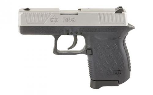 Diamondback DB9, 9MM, 3 Barrel, Polymer Frame, Stainless Finish, Fixed Sights, 6Rd, 1 Magazine DB9SS