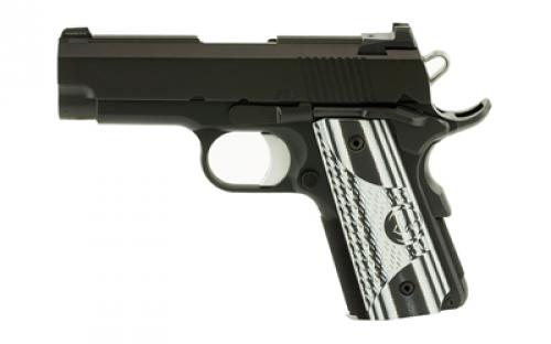 Dan Wesson DW ECO, Single Action, 1911, 45ACP, 3.5 Barrel, Alloy Frame, Black Finish, G10 Grips, Night Sights, 7Rd, 2 Magazines 01969