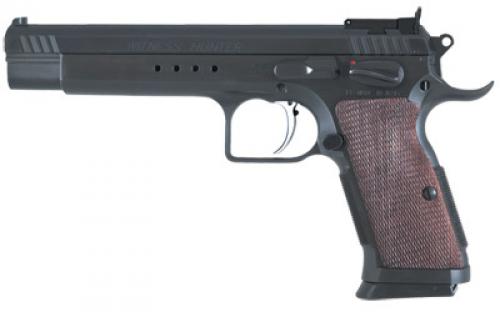 European American Armory Hunter Witness, Tanfoglio, Single Action, Full Size, 10MM, 6 Barrel, Steel Frame, Black Finish, Plastic Grips, Adjustable Sights, 14Rd, 1 Magazine 600252