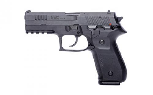 Fime Group Rex Zero 1S, Semi-automatic Pistol, DA/SA, 9MM, 4.3 Cold Hammer Forged Barrel, Black Finish, 10Rd, Picatinny Rail, Fixed Sights, Ambi Safety and Magazine Release, Loaded Chamber Indicator REXZERO1S-04