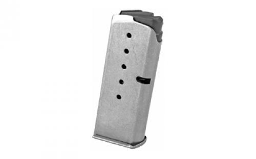 Kahr Arms Magazine, 9MM, 6 Rounds, Fits MK9, Flush, Stainless MK620