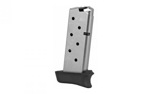 Kimber Magazine, 9MM, 7 Rounds, Kimber Micro 9, with Hogue Grip Extension, Stainless 4000905