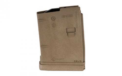 Mission First Tactical Magazine, 223 Remington, 556NATO, 10 Rounds, Flat Dark Earth 10PM556BAG-SDE