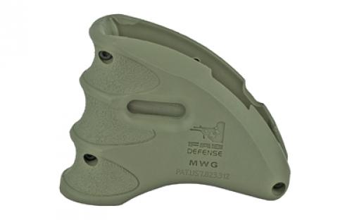 F.A.B. Defense Mag-Well Grip and Funnel, Fits AR-15, OD Green FX-MWGG