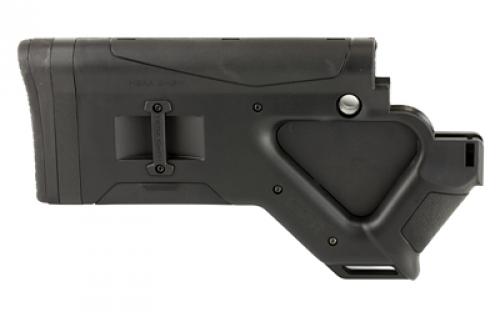 Hera USA CQR Stock, California Version, Fits AR-15 Mil-Spec Rifles and DPMS 308 GII, Black 12.12CA