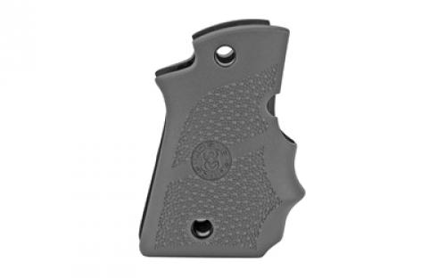 Hogue Rubber Grip with Cobblestone Texture and Finger Grooves, Fits Kimber Micro 9, Black 39080