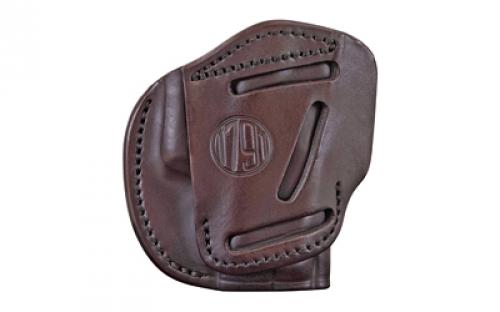 1791 3 Way Holster, OWB Holster, Size 2, Ambidextrous, Signature Brown, Leather 3WH-2-SBR-A