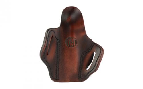 1791 BH1 Optic Ready, OWB Belt Holster, Fits Optic Ready Commander Size 1911, Matte Finish, Vintage Leather, Right Hand OR-BH1S-VTG-R