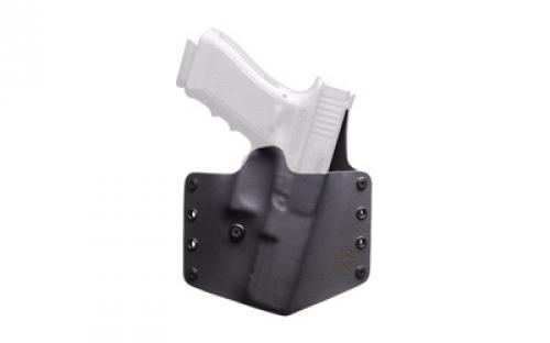 BlackPoint Tactical Standard OWB Holster, Fits Glock 17/22/31, Right Hand, Black Kydex, with 1.75 Belt Loops, 15 Degree Cant 100119
