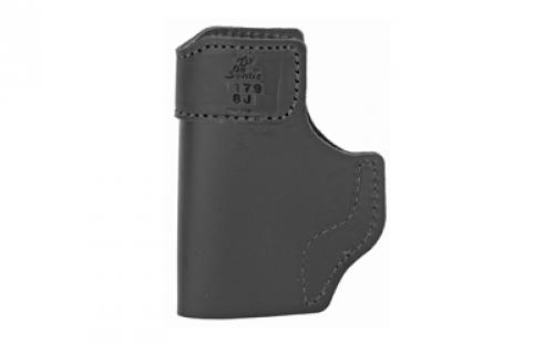 DeSantis Gunhide 179, Sof-Tuck 2.0 Inside Waistband Holster, Fits Sig P365, Right Hand, Black Suede Leather 179BA8JZ0