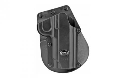 Fobus Paddle Holster, Fits 1911 Style All Models / S&W 945, Right Hand, Kydex, Black C21