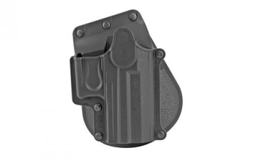 Fobus Paddle Holster, Fits H&K Compact & USP 9MM/40/45, Sigma Series 9/40 VE/E/G, FN40, Ruger SR9, Taurus Millennium 40 Cal Pro Models Refer To SP11B, Right Hand, Kydex, Black HK1