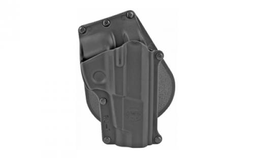Fobus Paddle Holster, Fits Ruger P85/89, Large Auto 9mm/ 40 Cal, Right Hand, Kydex, Black RU1
