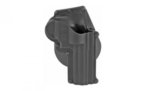 Fobus Paddle Holster, Fits Smith & Wesson 4 L/K Frame, Taurus 660/431/65, Right Hand, Kydex, Black SW4