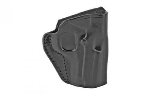 Galco Stinger Belt Holster, Fits Colt Mustang, Kimber Micro .380, Sig Sauer P238, Right Hand, Black Leather SG608B