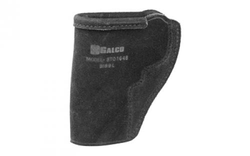 Galco Stow-N-Go Inside The Pant Holster, Fits S&W J Frame with 3 Barrel, Right Hand, Black Leather STO164B