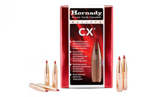 Hornady CX, Copper Alloy, .264/6.5mm, 120 Grain, 50 Count 261104