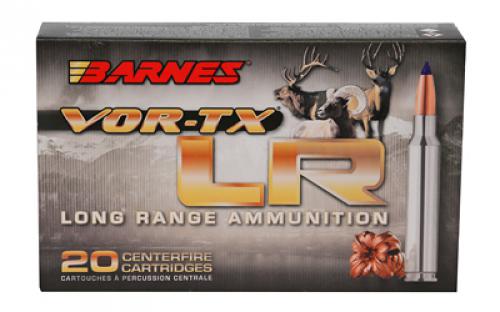 Barnes VOR-TX Long Range, 6.5 Creedmoor, 127Gr, LRX BT, 20 Round Box 28986