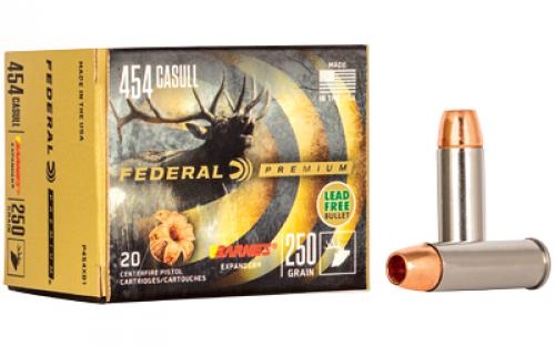 Federal Premium 454 Casull 250 Grain Barnes Expander Lead Free