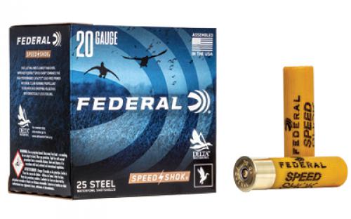 Federal Speed-Shok, 20 Gauge 3", #3, 7/8 oz, Steel Shot, 25 Round Box, California Certified Nonlead Ammunition WF209 3