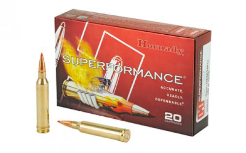 Hornady Superformance, 7MM Remington, 162 Grain, SST, 20 Round Box 80633