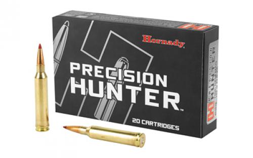 Hornady Precision Hunter, 7MM Rem, 162 Grain, ELD-X, 20 Round Box 80636