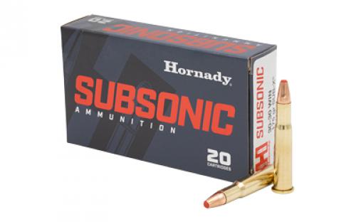Hornady Subsonic, 30-30 Winchester, 175 Grain, Sub-X, 20 Round Box 80809