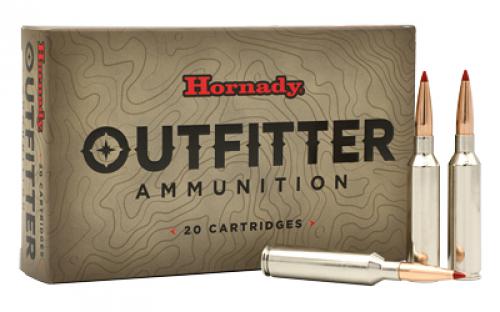 Hornady Outfitter, 308 Winchester, 180 Grain, Copper alloy eXpanding Projectile, 20 Round Box 80982