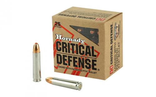 Hornady Critical Defense, 30 Carbine, 110 Grain, Flex Tip, 25 Round Box 81030