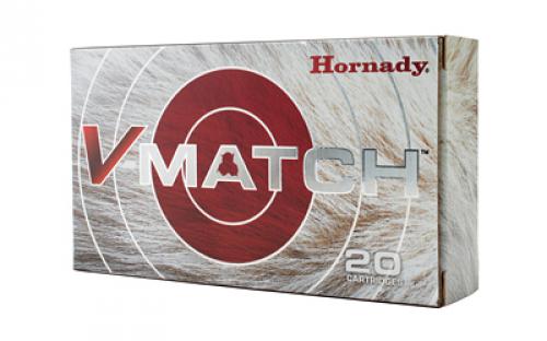 Hornady V-MATCH, 6MM Creedmoor, 80 Grain, ELD-VT, 20 Round Box 81397