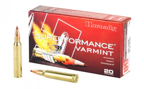Hornady Superformance Varmint, 223 Rem, 35 Grain, NTX, Lead Free, 20 Round Box, California Certified Nonlead Ammunition 83266