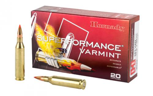 Hornady Superformance Varmint, 243 Win, 75 Grain, V-Max, 20 Round Box 83433
