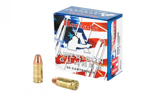 Hornady American Gunner, 9MM, 115 Grain, XTP, 25 Round Box 90244