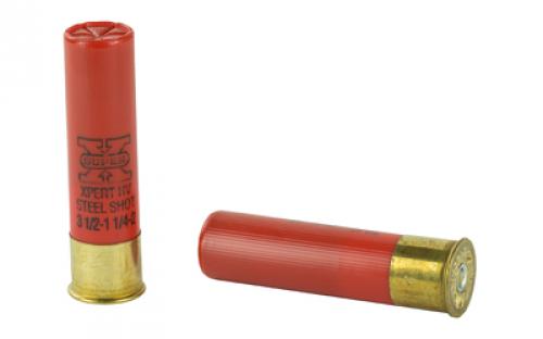 Winchester Ammunition Xpert HI-Velocity, Steel, 12 Gauge, 3.5", #2, 1 1/4 oz., Steel Shot, Lead Free, 25 Round Box WEX12LM2